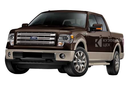 Форд F150 7, рестайлинг Пикап