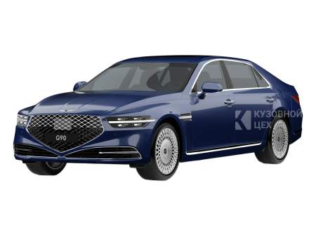 Генезис G90 1, рестайлинг Седан