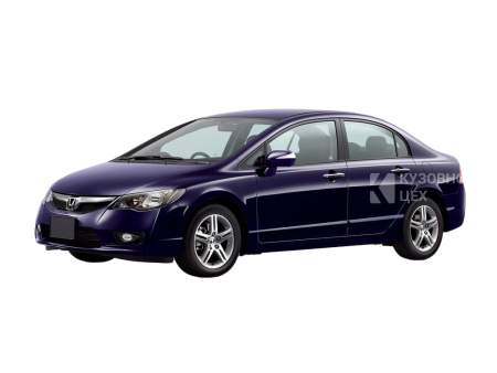 Хонда Civic 8, рестайлинг Седан