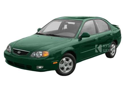 Киа Spectra 1, рестайлинг Лифтбек