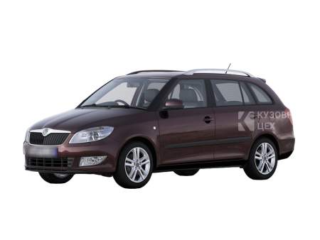 Шкода Fabia 2, рестайлинг Универсал
