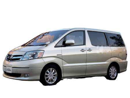Тойота Alphard 1, рестайлинг Минивэн