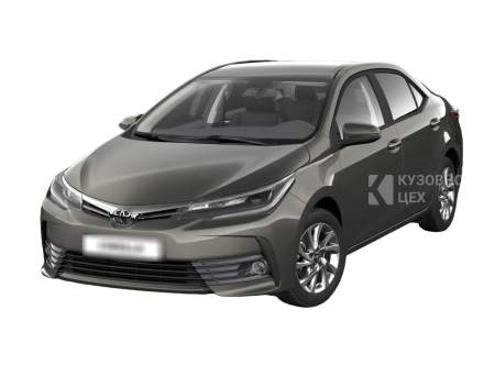 Тойота Corolla 11, рестайлинг Седан