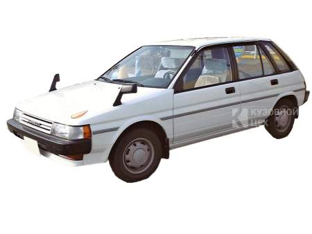 Тойота Corsa 3, рестайлинг Хэтчбек