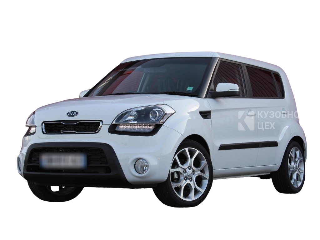 Киа Соул 1, рестайлинг Хэтчбек